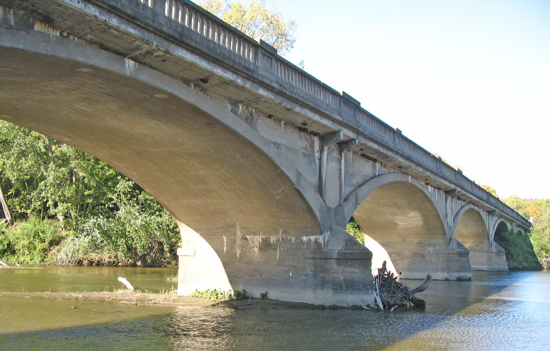 Eureka Bridge in Green County before Rehab was done